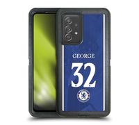 Head Case Designs sous Licence Officielle Chelsea Football Club Tyrique George 2025/26 Joueurs Maillot Domicile 2e Groupe Étui Antichoc Ultra-Blindé Compatible avec Galaxy A52 / A52s / 5G (2021)