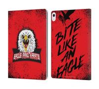 Head Case Designs sous Licence Officielle Cobra Kai Eagle Fang Logo Art Clé Étui Portefeuille en Cuir Compatible avec Apple iPad Air 13 2024/2025