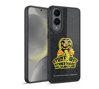Head Case Designs sous Licence Officielle Cobra Kai Frapper Dur Logo Graphiques 2 Coque en Gel renforcée [Protection de Qualité Militaire] Compatible avec Samsung Galaxy S25 Edge