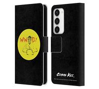 Head Case Designs sous Licence Officielle Cobra Kai John Lawrence WWD Art Composé Étui Portefeuille en Cuir Compatible avec Samsung Galaxy S23 5G