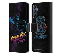 Head Case Designs sous Licence Officielle Cobra Kai Johnny Lawrence Never Dies Art Clé Étui Portefeuille en Cuir Compatible avec Samsung Galaxy A15