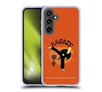 Head Case Designs sous Licence Officielle Cobra Kai Karate Logo Graphiques 2 Coque en Gel [Protection de Qualité Militaire] Compatible avec Samsung Galaxy S24 FE Et Compatible avec MagSafe
