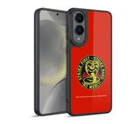 Head Case Designs sous Licence Officielle Cobra Kai Logo De Grève Graphiques Coque en Gel renforcée [Protection de Qualité Militaire] Compatible avec Samsung Galaxy S25 Edge