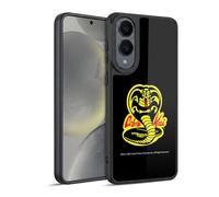 Head Case Designs sous Licence Officielle Cobra Kai Logo Graphiques Coque en Gel renforcée [Protection de Qualité Militaire] Compatible avec Samsung Galaxy S25 Edge