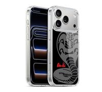 Head Case Designs sous Licence Officielle Cobra Kai Logo Surdimensionné Key Art De La Saison 5 Coque en Gel [Qualité Militaire] Compatible avec Apple iPhone 17 Pro Et avec MagSafe