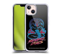 Head Case Designs sous Licence Officielle Cobra Kai Never Dies Logo Art Clé Coque en Gel [Protection de Qualité Militaire] Compatible avec Apple iPhone 13 Et Compatible avec MagSafe