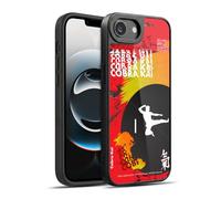 Head Case Designs sous Licence Officielle Cobra Kai Saison 1 Art Composé Coque en Gel renforcée [Protection de Qualité Militaire] Compatible avec Apple iPhone 16e / iPhone 17e