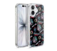 Head Case Designs sous Licence Officielle Cobra Kai Strike Hard Logo Modèle Art Clé Coque en Gel [Protection de Qualité Militaire] Compatible avec Apple iPhone 17 Et Compatible avec MagSafe