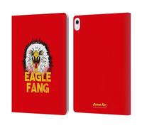 Head Case Designs sous Licence Officielle Cobra Kai Team Eagle Fang Season 4 Key Art Étui Portefeuille en Cuir Compatible avec Apple iPad Air 13 2024/2025