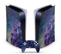 Head Case Designs Sous Licence Officielle Cosmo18 Galaxie Mix Art Vinyle Plaque Frontale Autocollant De Jeu Peau Compatible avec Sony PlayStation 5 PS5 Digital Edition Console and DualSense Controller