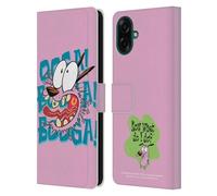 Head Case Designs sous Licence Officielle Courage The Cowardly Dog Effrayée Graphiques Étui Portefeuille en Cuir Compatible avec Samsung Galaxy A07