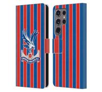 Head Case Designs sous Licence Officielle Crystal Palace FC Accueil Kit D'écusson 2025/26 Étui Portefeuille en Cuir Compatible avec Samsung Galaxy S24 Ultra 5G