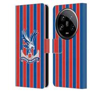 Head Case Designs sous Licence Officielle Crystal Palace FC Accueil Kit D'écusson 2025/26 Étui Portefeuille en Cuir Compatible avec Xiaomi 14 Ultra