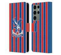 Head Case Designs sous Licence Officielle Crystal Palace FC Accueil Kit D'écusson 2025/26 Étui Portefeuille en Cuir Compatible avec Samsung Galaxy S23 Ultra 5G