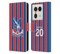 Head Case Designs sous Licence Officielle Crystal Palace FC Adam Wharton 2025/26 Joueurs Home Kit Étui Portefeuille en Cuir Compatible avec Motorola Edge 50 Ultra/X50 Ultra