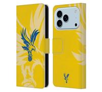 Head Case Designs sous Licence Officielle Crystal Palace FC Away Kit D'écusson 2024/25 Étui Portefeuille en Cuir Compatible avec Apple iPhone 17 Pro