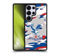 Head Case Designs sous Licence Officielle Crystal Palace FC Camouflage Crête Coque en Gel renforcée [Protection de Qualité Militaire] Compatible avec Samsung Galaxy S25 Ultra
