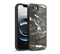 Head Case Designs sous Licence Officielle Crystal Palace FC Camouflage Woodland Crête Coque en Gel renforcée [Protection de Qualité Militaire] Compatible avec Apple iPhone 16e / iPhone 17e
