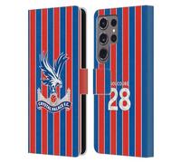 Head Case Designs sous Licence Officielle Crystal Palace FC Cheick Doucouré 2025/26 Joueurs Home Kit Étui Portefeuille en Cuir Compatible avec Samsung Galaxy S24 Ultra 5G
