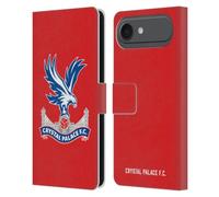 Head Case Designs sous Licence Officielle Crystal Palace FC Eagle Crête Étui Portefeuille en Cuir Compatible avec Apple iPhone 17 Air