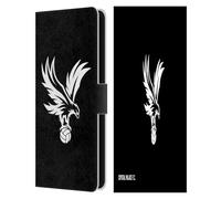 Head Case Designs sous Licence Officielle Crystal Palace FC Gris Aigle Crête Étui Portefeuille en Cuir Compatible avec Samsung Galaxy S25 FE