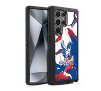 Head Case Designs sous Licence Officielle Crystal Palace FC Marbre Crête Étui Antichoc Ultra-Blindé Compatible avec Samsung Galaxy S24 Ultra 5G