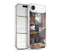 Head Case Designs sous Licence Officielle Custom Brigid Ashwood Storytime Cats and Books Name and Initial Coque en Gel [Qualité Militaire] Compatible avec Apple iPhone 17 Air Et avec MagSafe