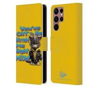 Head Case Designs sous Licence Officielle D.S. Valori You've Cat to Be Kitten Me Kitty Et Chiot Étui Portefeuille en Cuir Compatible avec Samsung Galaxy S22 Ultra 5G