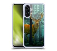 Head Case Designs sous Licence Officielle Dave Loblaw Cerf De forêt Géant Animaux Coque en Gel [Protection de Qualité Militaire] Compatible avec Samsung Galaxy A56 5G