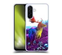 Head Case Designs sous Licence Officielle Dave Loblaw Cerf De Montagne Violet Animaux Coque en Gel [Protection de Qualité Militaire] Compatible avec Samsung Galaxy A26 5G