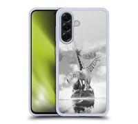 Head Case Designs sous Licence Officielle Dave Loblaw Girafe dans La Brume Animaux Coque en Gel [Protection de Qualité Militaire] Compatible avec Samsung Galaxy A56 5G