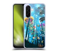 Head Case Designs sous Licence Officielle Dave Loblaw Méduse Électrique dans Une Brume Méduse Coque en Gel [Protection de Qualité Militaire] Compatible avec Samsung Galaxy A26 5G