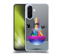 Head Case Designs sous Licence Officielle Dave Loblaw Oies Au Dessus d'une Montagne Art Contemporain Coque en Gel [Protection de Qualité Militaire] Compatible avec Samsung Galaxy A36 5G
