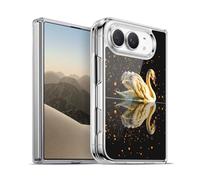 Head Case Designs sous Licence Officielle Dave Loblaw Réflexions sur Le Lac des Cygnes Animaux Coque en Gel [Qualité Militaire] Compatible avec Apple iPhone Duo Et Compatible avec MagSafe