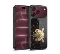 Head Case Designs sous Licence Officielle Dave Loblaw Réflexions sur Le Lac des Cygnes Animaux Coque en Gel renforcée [Protection de Qualité Militaire] Compatible avec Apple iPhone 18 Pro Max