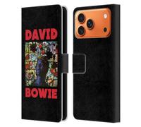 Head Case Designs sous Licence Officielle David Bowie Tonight Art D'Album Étui Portefeuille en Cuir Compatible avec Apple iPhone 17 Pro Max