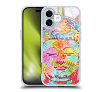 Head Case Designs sous Licence Officielle Dean Russo Buddha Liberty Culture Pop Coque en Gel [Protection de Qualité Militaire] Compatible avec Apple iPhone 16 Et Compatible avec MagSafe
