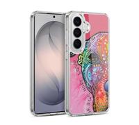Head Case Designs sous Licence Officielle Dean Russo Courage, Hope & Love Chiens 3 Coque en Gel [Protection de Qualité Militaire] Compatible avec Samsung Galaxy S26 Plus