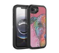 Head Case Designs sous Licence Officielle Dean Russo Courage, Hope & Love Chiens 3 Étui Antichoc Ultra-Blindé Compatible avec Apple iPhone 16e / iPhone 17e