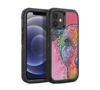 Head Case Designs sous Licence Officielle Dean Russo Courage, Hope & Love Chiens 3 Étui Antichoc Ultra-Blindé Compatible avec Apple iPhone 12 / iPhone 12 Pro