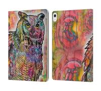 Head Case Designs sous Licence Officielle Dean Russo Perche de Hibou Faune Et Flore 2 Étui Portefeuille en Cuir Compatible avec Apple iPad Air 13 2024/2025