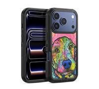 Head Case Designs sous Licence Officielle Dean Russo Prenez-Moi À La Maison s'il Vous Plaît Chiens 3 Étui Antichoc Ultra-Blindé Compatible avec Apple iPhone 17 Pro