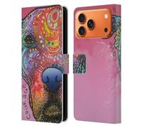 Head Case Designs sous Licence Officielle Dean Russo Tinkerbell Chiens 3 Étui Portefeuille en Cuir Compatible avec Apple iPhone 17 Pro Max