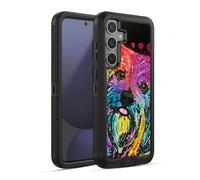 Head Case Designs sous Licence Officielle Dean Russo Yorkie Chiens Étui Antichoc Ultra-Blindé Compatible avec Samsung Galaxy S24 FE