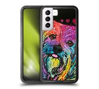 Head Case Designs sous Licence Officielle Dean Russo Yorkie Chiens Étui Antichoc Ultra-Blindé Compatible avec Samsung Galaxy S21+ 5G