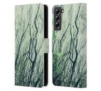 Head Case Designs sous Licence Officielle Dorit Fuhg Bois Verts Nature Mystique Coque en Cuir à Portefeuille Compatible avec Samsung Galaxy S21 FE 5G