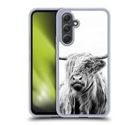 Head Case Designs sous Licence Officielle Dorit Fuhg Portrait d'une Vache de Région montagneuse Histoires de Voyage Coque en Gel Doux Compatible avec Samsung Galaxy A54 5G