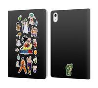Head Case Designs sous Licence Officielle Dragon Ball Collage de Personnages Iconique Étui Portefeuille en Cuir Compatible avec Apple iPad Air 11 2020/2022/2024/2025