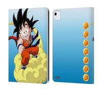 Head Case Designs sous Licence Officielle Dragon Ball Goku Personnages Étui Portefeuille en Cuir Compatible avec Apple iPad Air 11 2020/2022/2024/2025