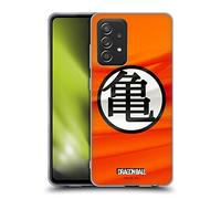 Head Case Designs sous Licence Officielle Dragon Ball Kame Symbole Iconique Coque en Gel [Protection de Qualité Militaire] Compatible avec Galaxy A52 / A52s / 5G (2021)
